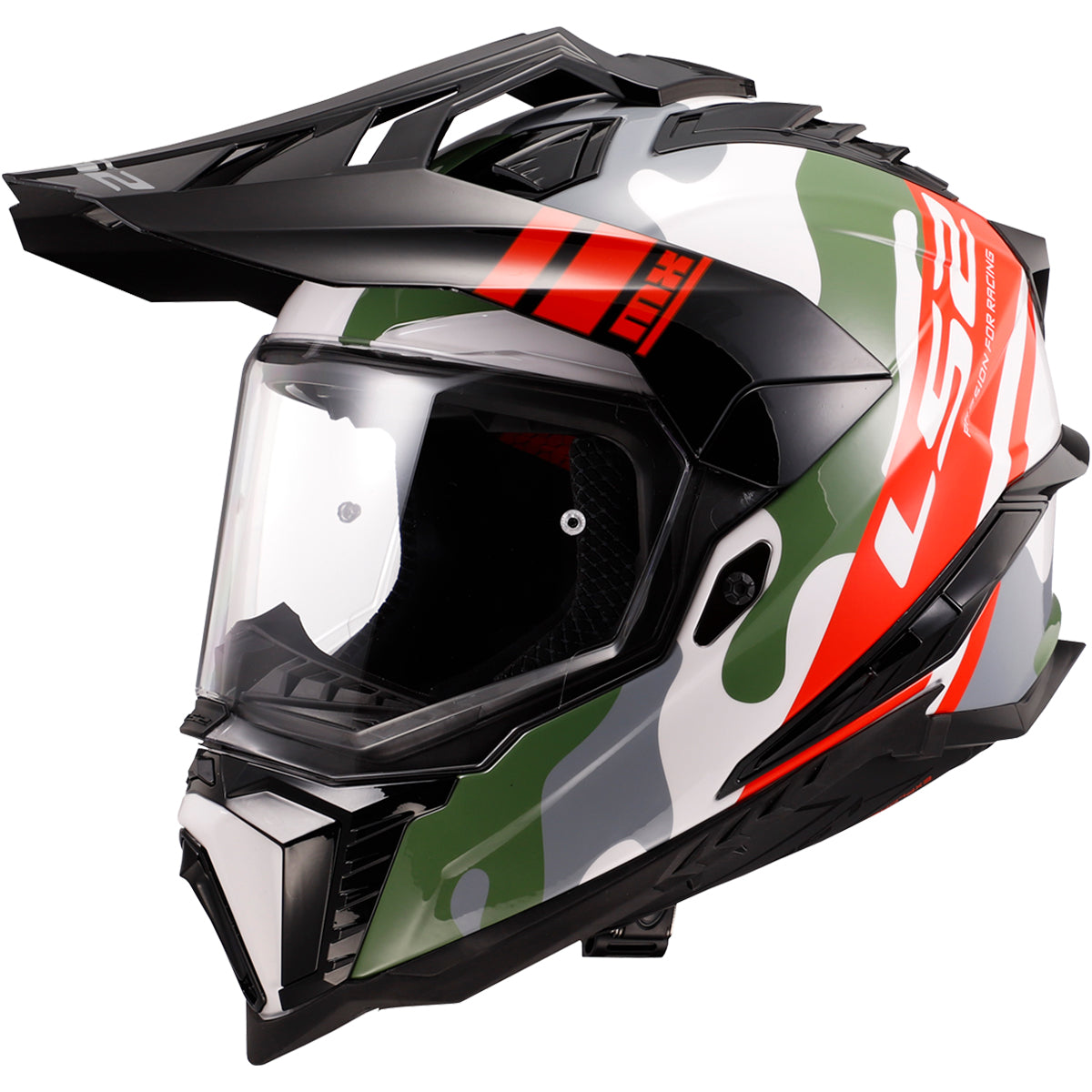 LS2 Explorer XT CamoX Adventure Adult Off-Road Helm-701
