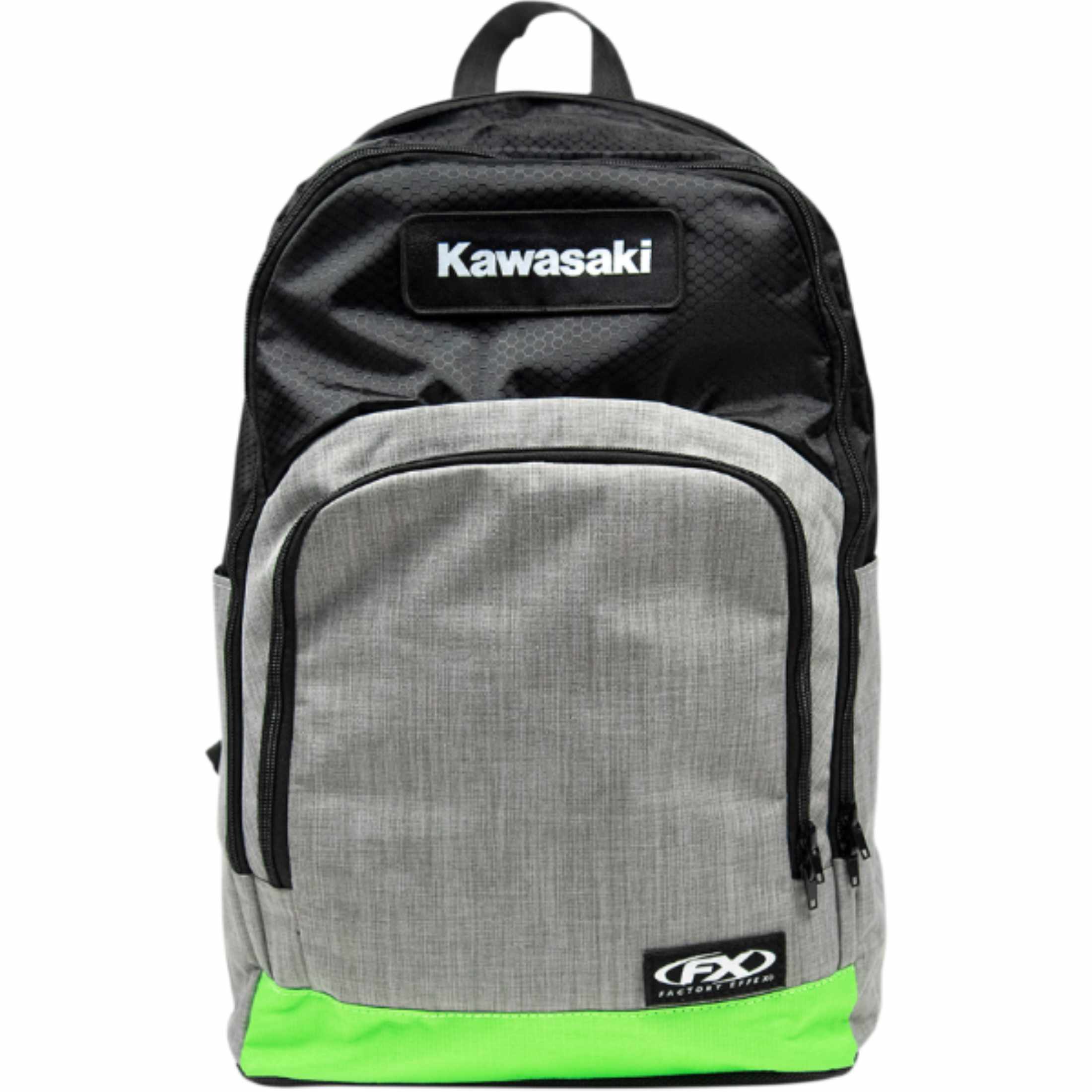 Factory Effex Kawasaki Standard Adult Backpacks-3517