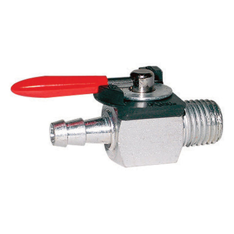 Motion Pro 1/4 NPT x 1/4 Barb Fuel Valve - Motorcycle Fuel Line Accessories