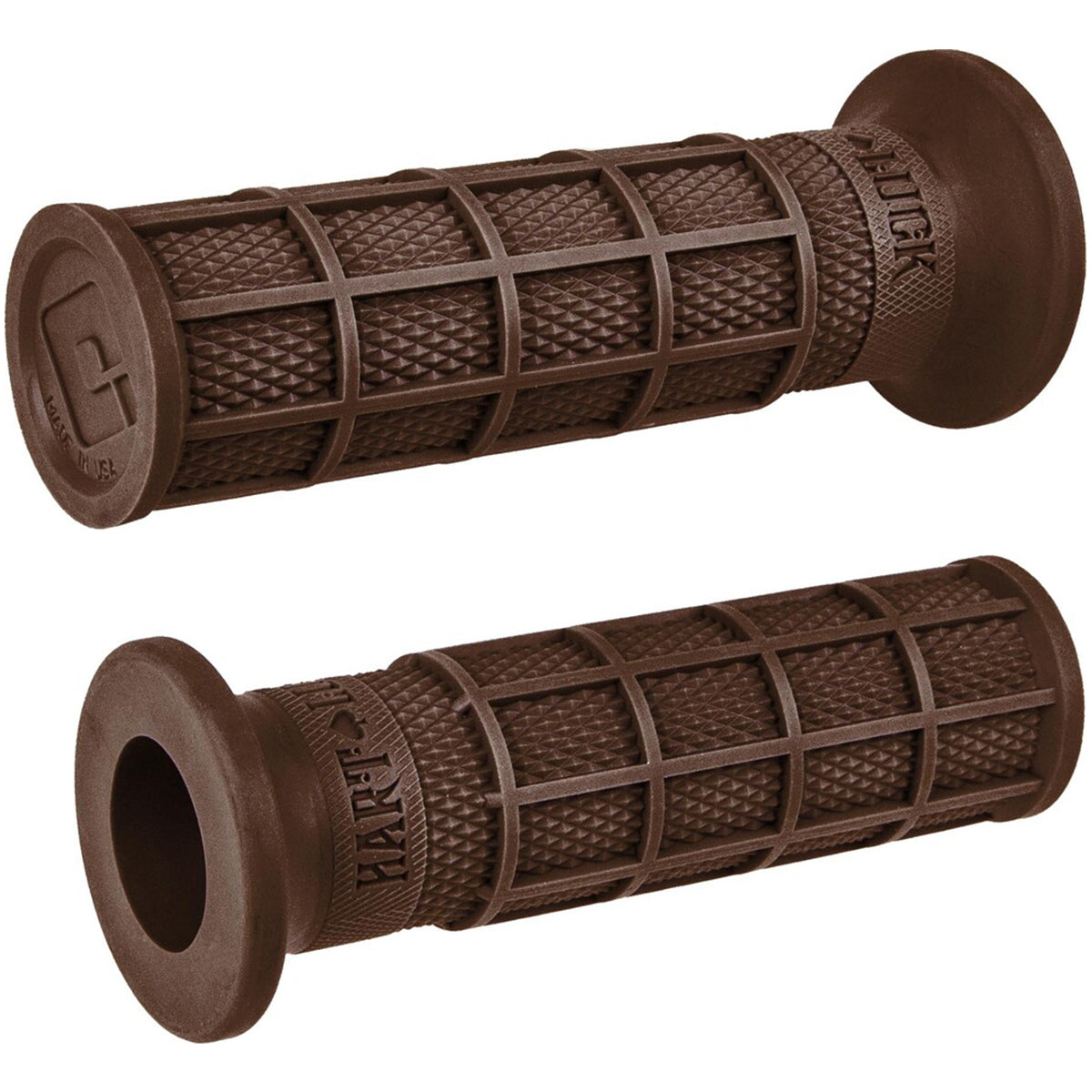 ODI V-Twin Single-Ply Hart-Luck Signature Full Waffle Off-Road Hand Grips-206