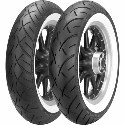 Metzeler ME 888 Marathon™ Ultra Wide Whitewall Bias Belted 19 Front Cruiser Tires
