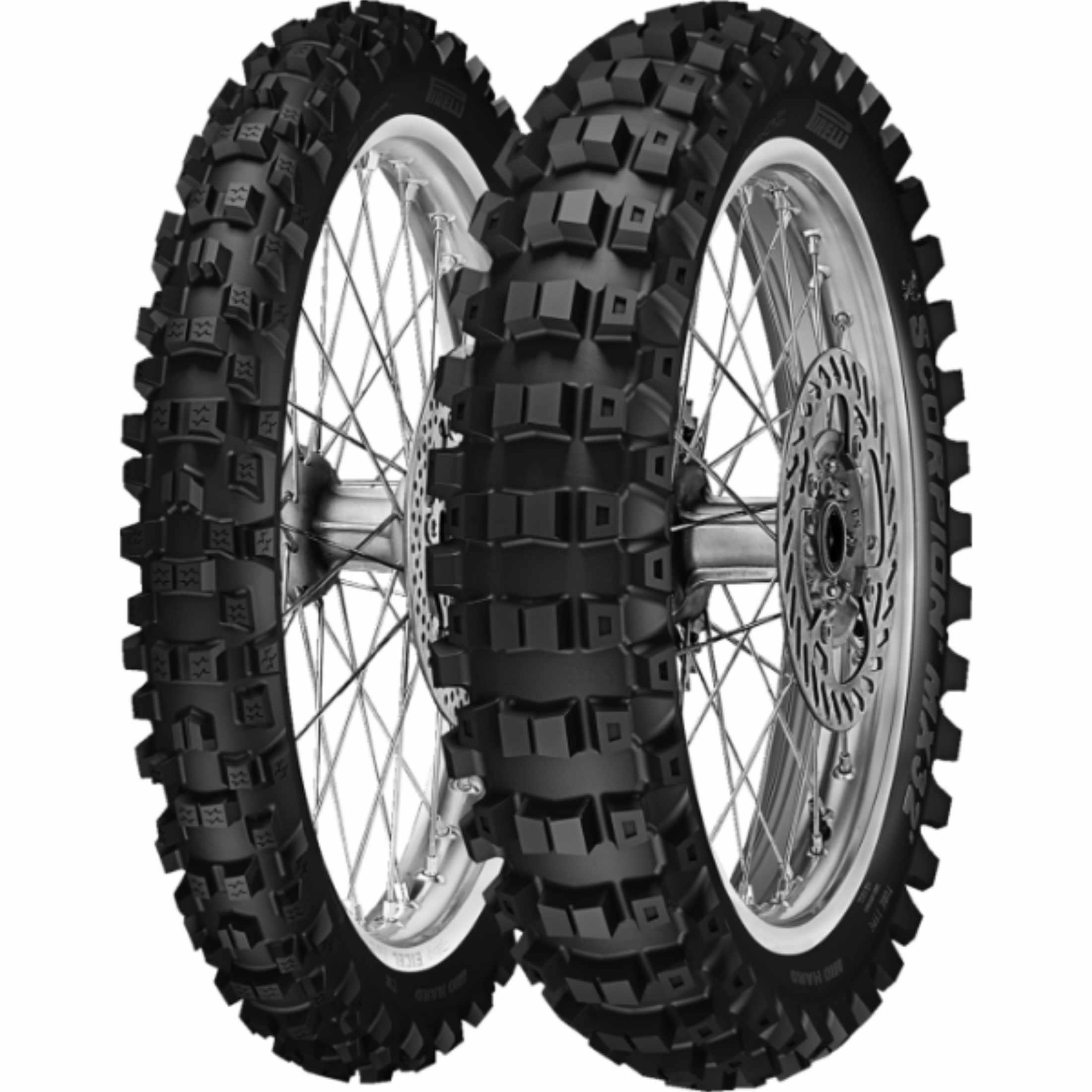 Pirelli Scorpion MX32 Mid Hard 21" Front Off-Road Tires - Black