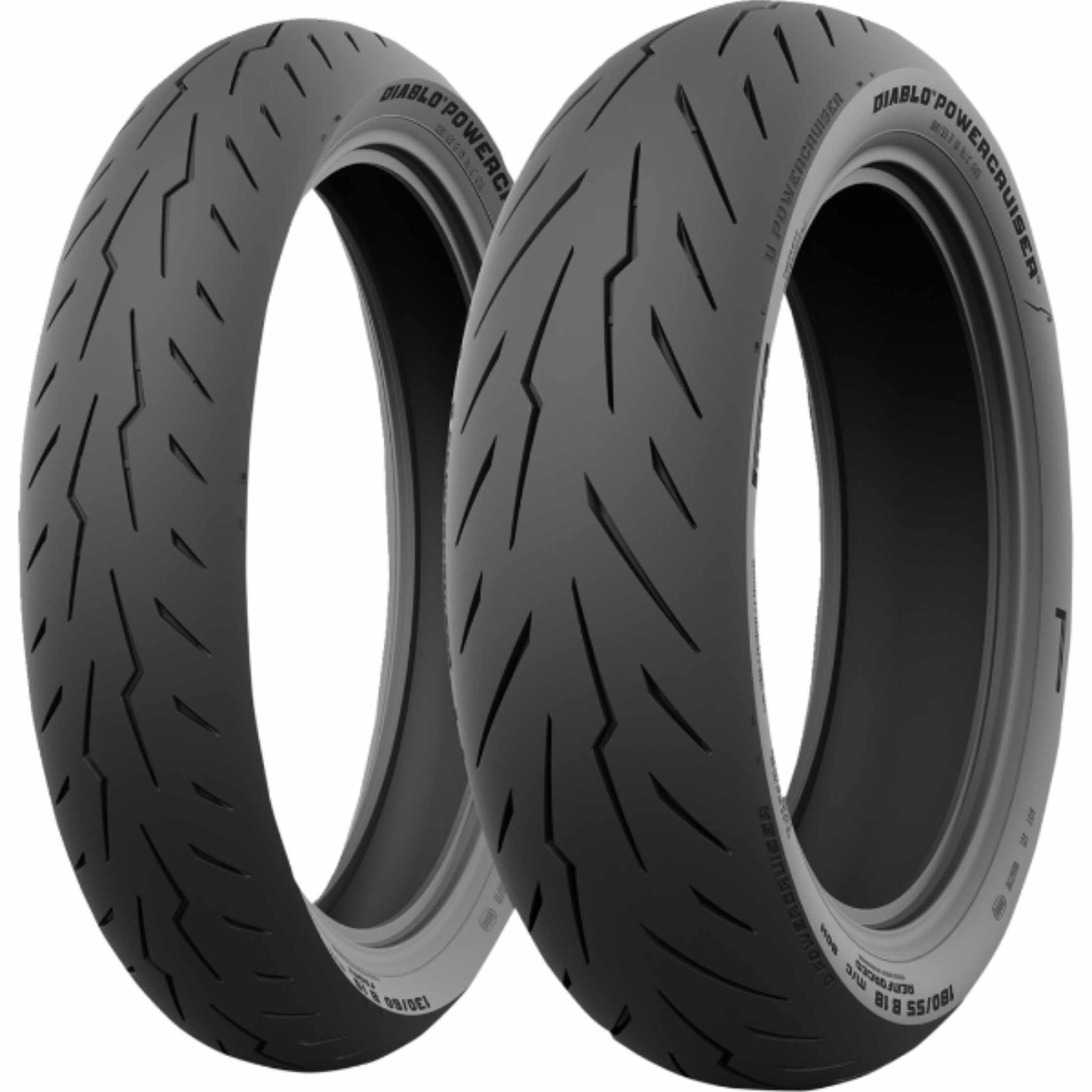 Pirelli Diablo Powercruiser 21" Front Street Tires-0305