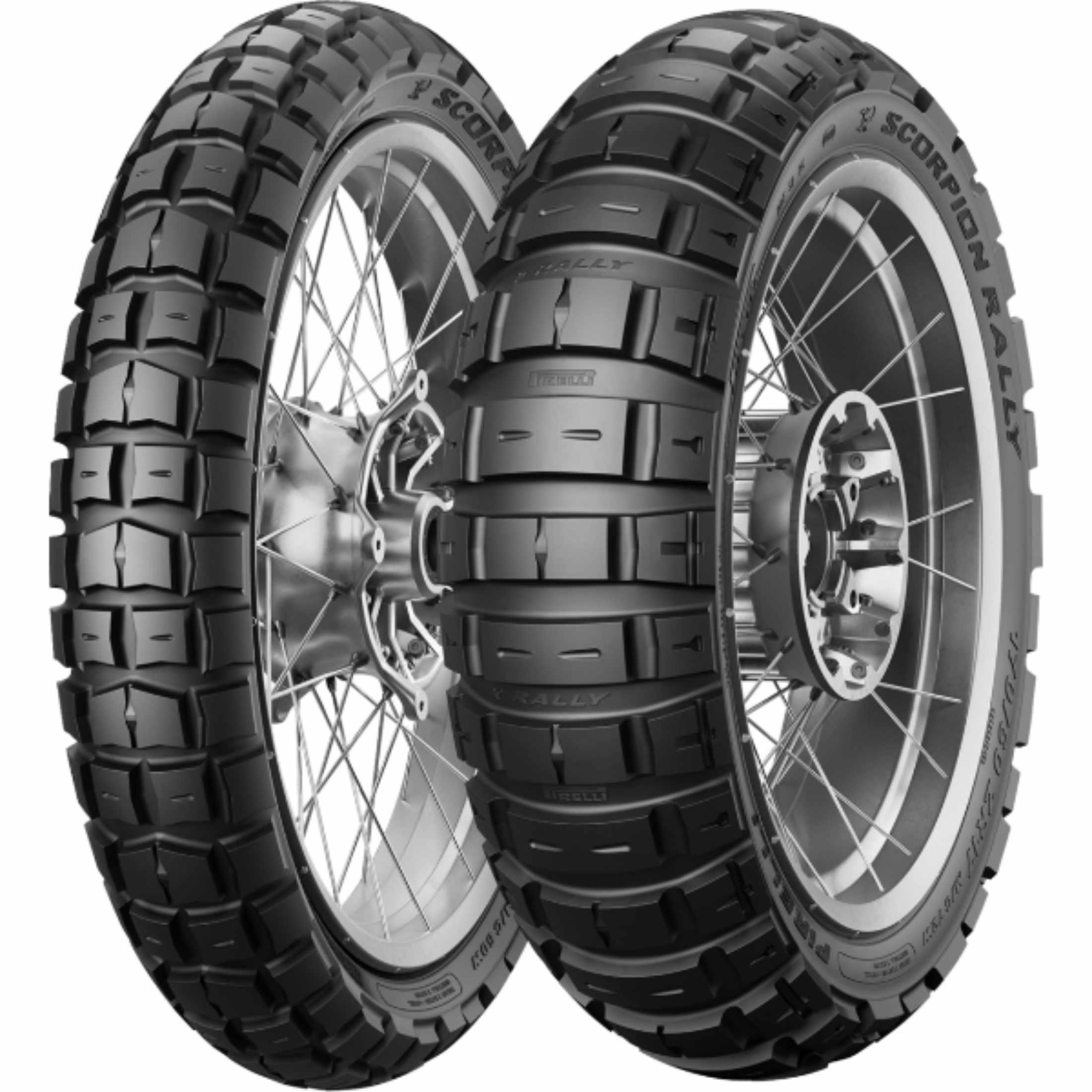 Pirelli Scorpion Rally Radial 19" Front Street Tires - Black