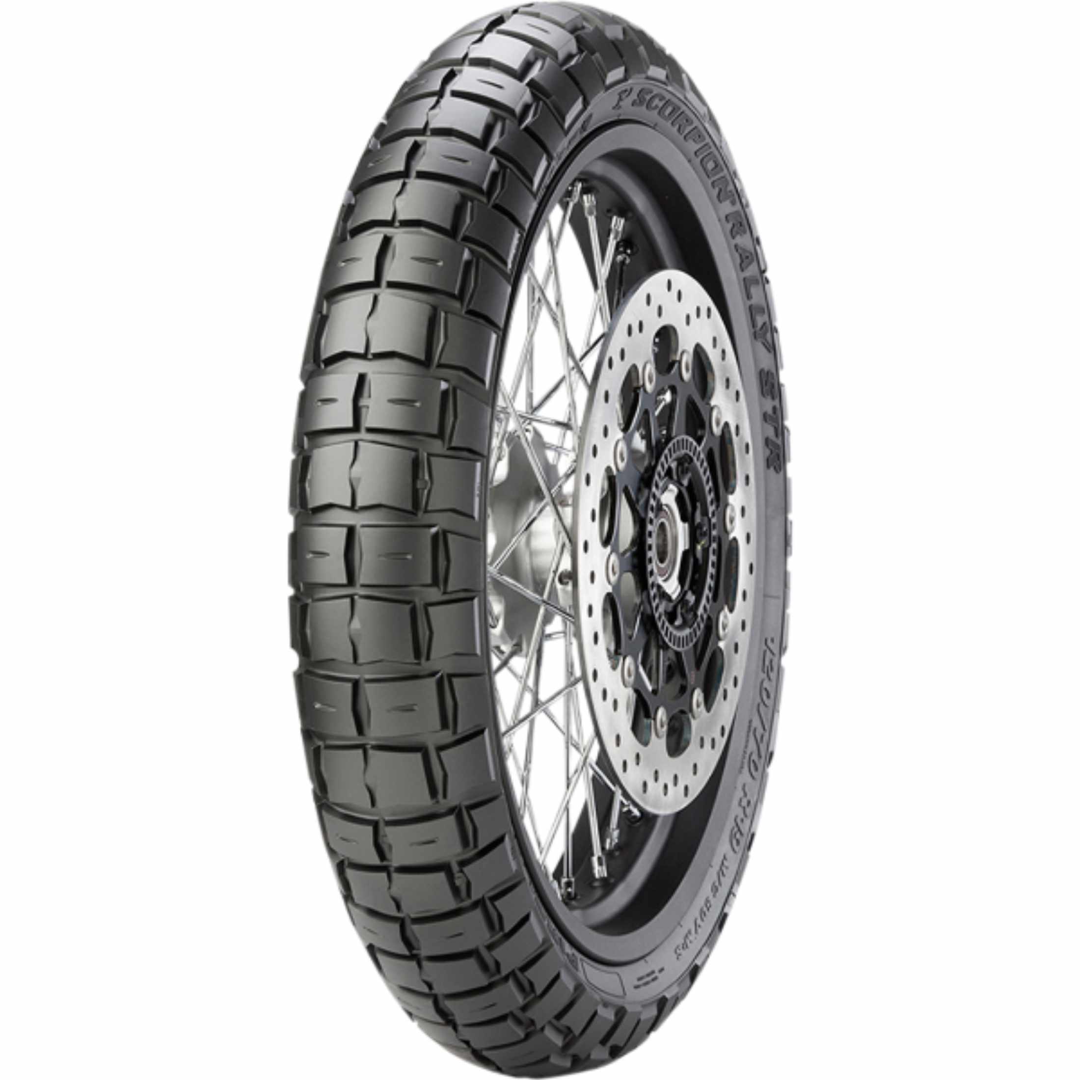 Pirelli Scorpion Rally STR Dual Sport Bias 19" Front Street Tires - Black