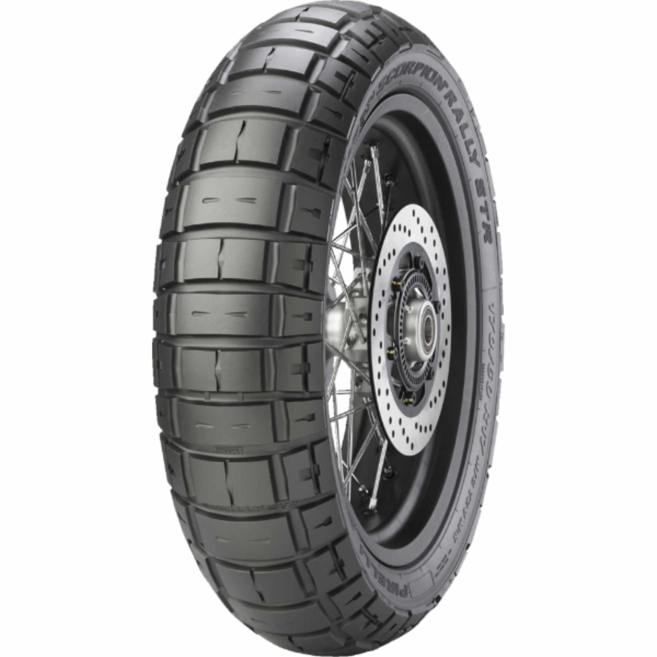 Pirelli Scorpion Rally STR Dual Sport Radial 18" Rear Street Tires - Black
