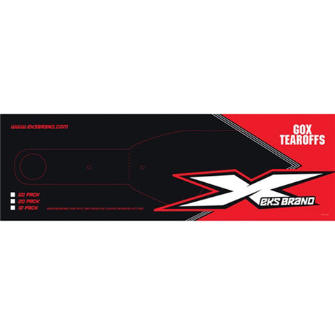 EKS GOX Laminated 28-Pack Tear-Offs Goggle Accessories (BRAND NEW)
