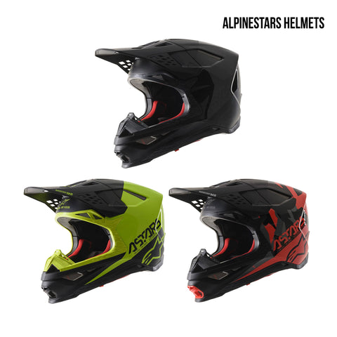 Alpinestars Supertech M8 Echo MIPS Adult Off-Road Helmets Club Buy