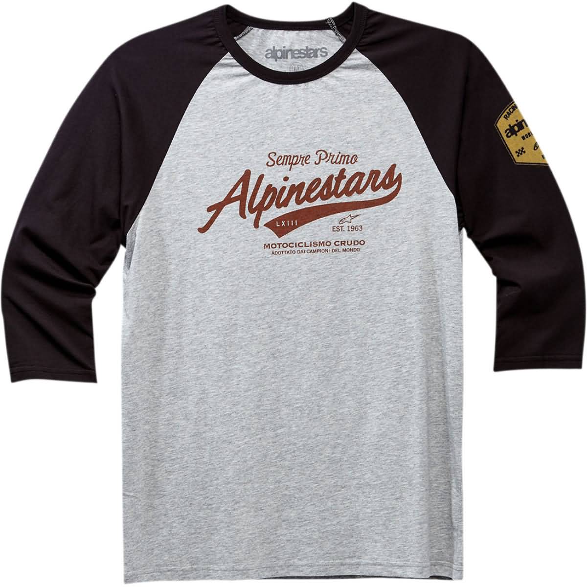 Alpinestars Script Premium Men's 3/4-Sleeve Shirts-3030