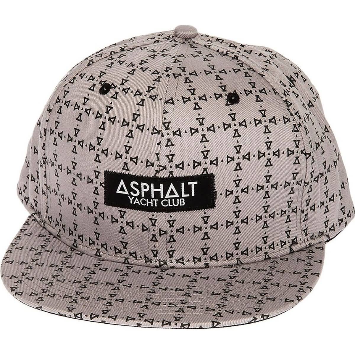 Asphalt Yacht Club Monogram Men\'s Snapback (BRAND Shop Haustrom.com Action Adjustable NEW) Hats Sports – 