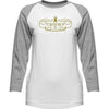 Crooks & Castles Superlative Baseball Knit Women's 3/4-Sleeve Shirts (Brand New)