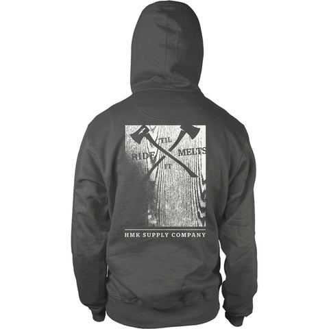 HMK Woodblock Men's Hoody Zip Sweatshirts (Brand New)