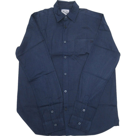 Lost Sunwashed Solid Men's Button Up Long-Sleeve Shirts (BRAND NEW)