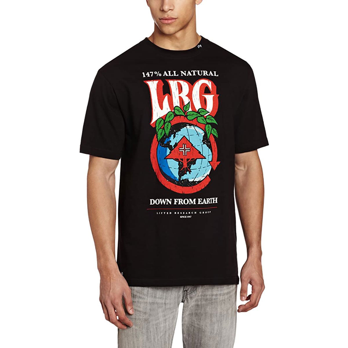 LRG Down From Earth Men's Short-Sleeve Shirts-D131067