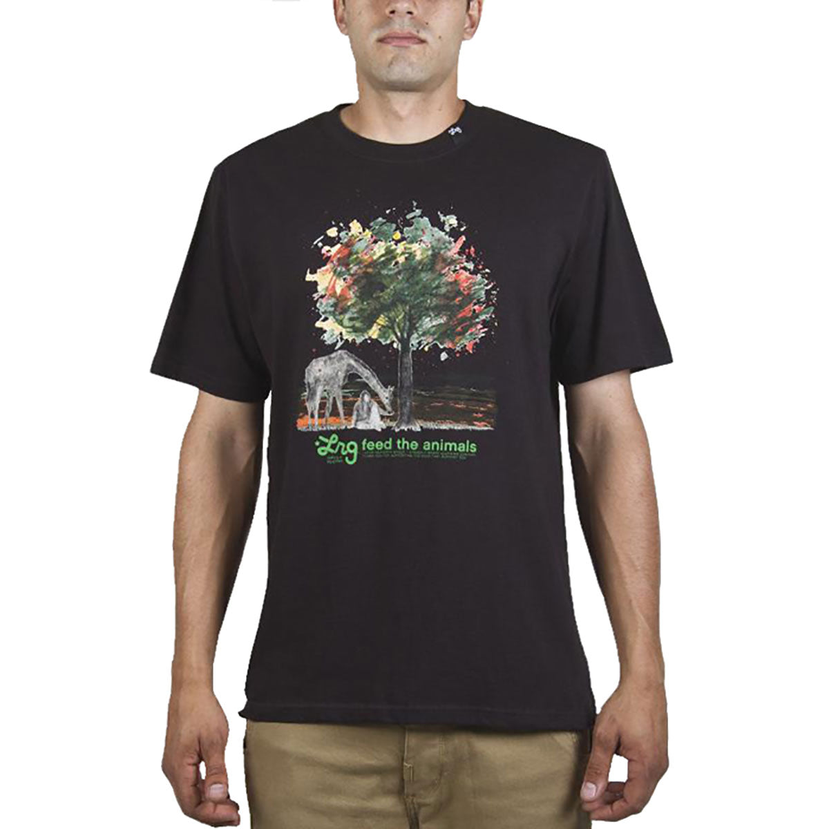 LRG Feed The Animal Men's Short-Sleeve S-E131089