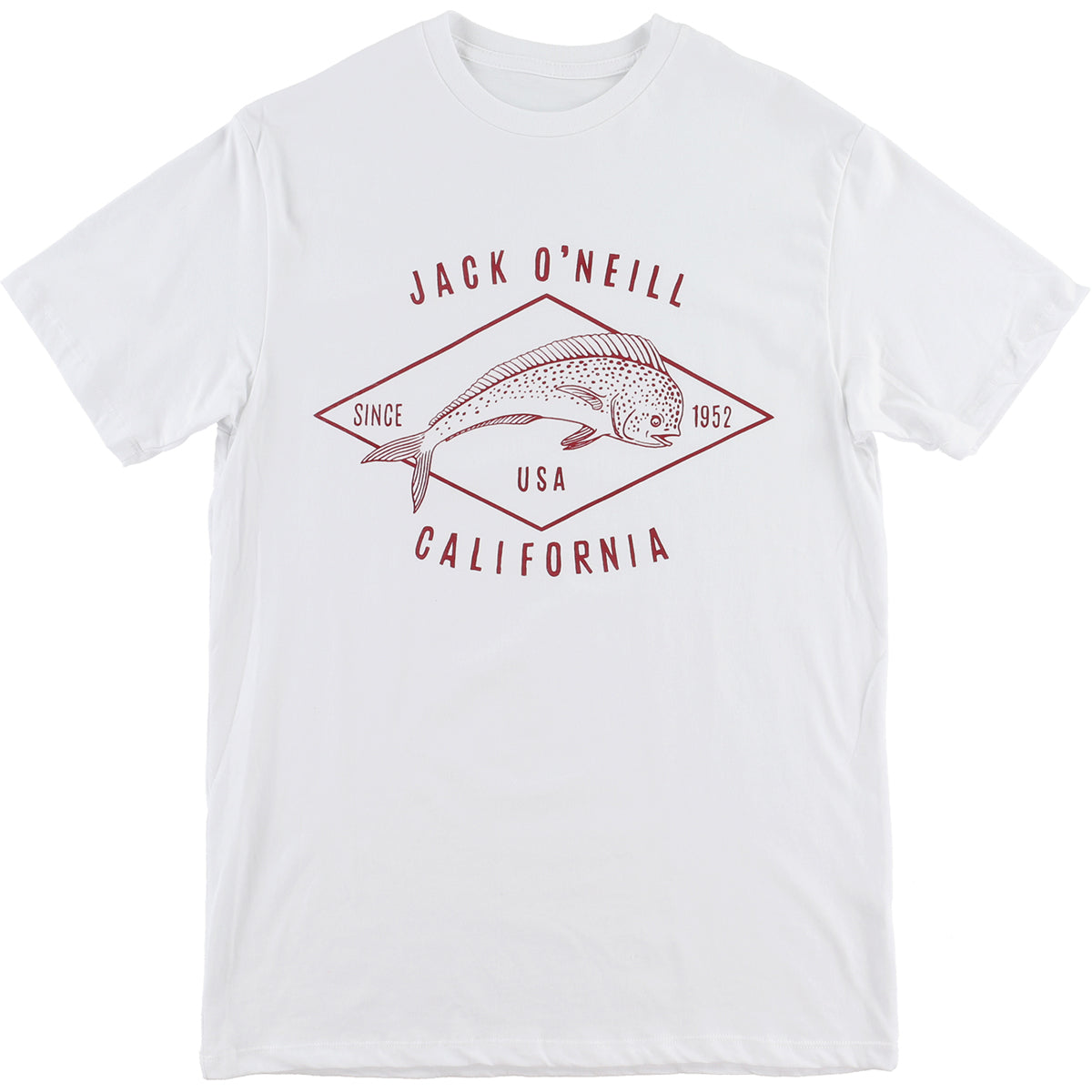 O'Neill Jack O'Neill Mahi Men's Short-Sleeve Shirts - White