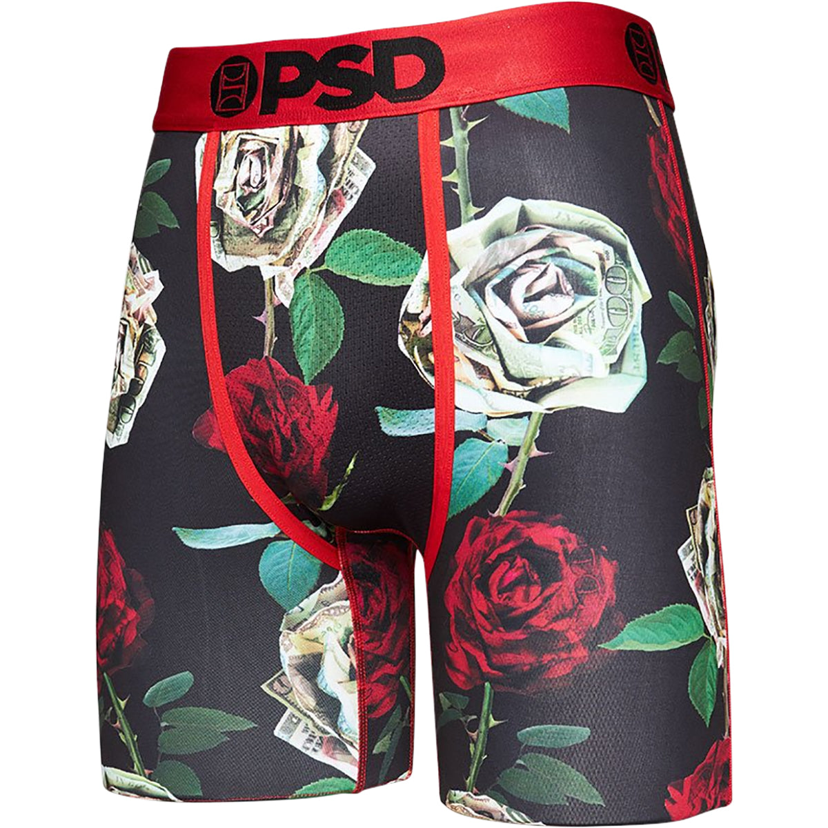PSD 100 Roses Mix Boxer Men's Bottom Underwear-221180087