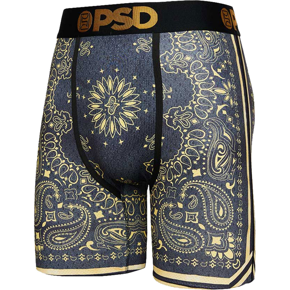 PSD Baller Bandana Gold Micro Mesh Boxer Men's Bottom Underwear-421180064