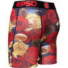 PSD Bitcoin Roses Boxer Men's Bottom Underwear (Refurbished, Without Tags)