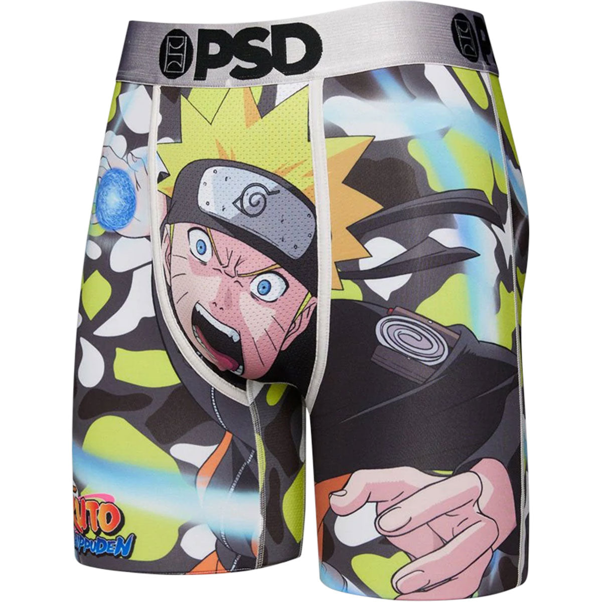PSD Naruto Camo Boxer Men's Bottom Underwear-221180108