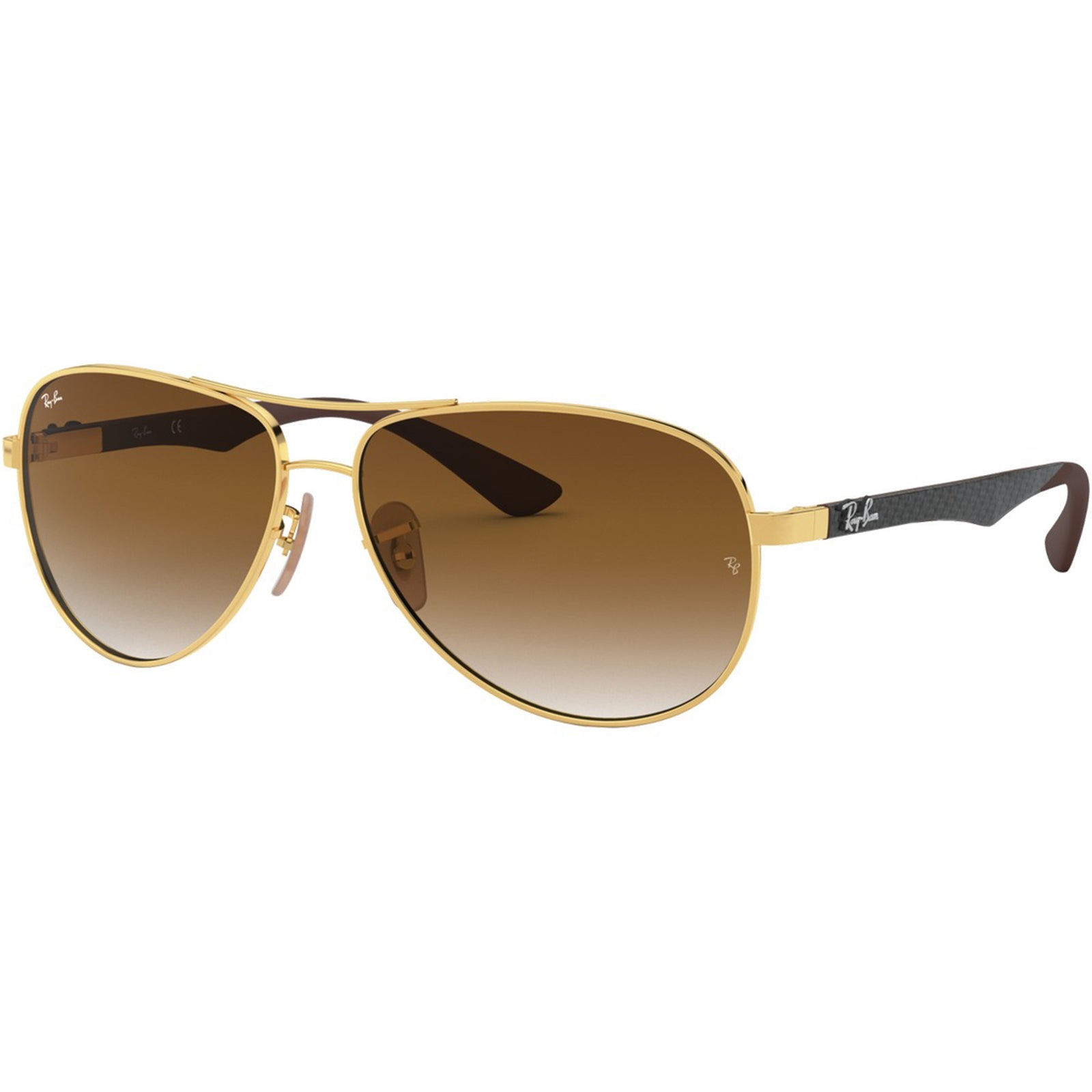 Ray-Ban Carbon Fiber Men's Aviator Sunglasses-0RB8313