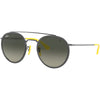 Ray-Ban RB3647M Scuderia Ferrari Collection Men's Aviator Sunglasses (Refurbished, Without Tags)