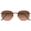 Ray-Ban Hexagonal Flat Lenses Adult Aviator Sunglasses (Refurbished)