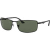 Ray-Ban RB3498 Men's Wireframe Sunglasses (Refurbished)