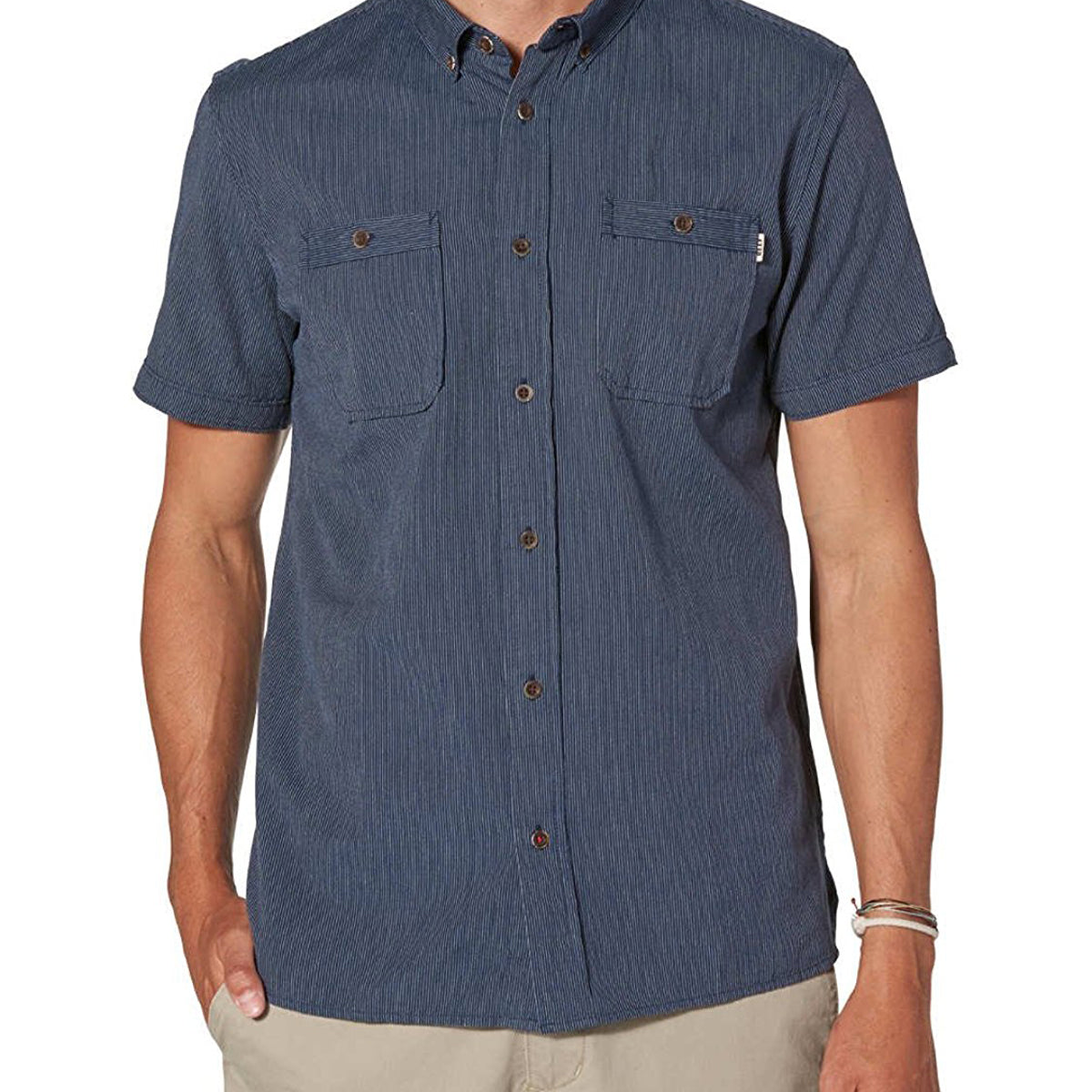 Reef Dig Men's Button-Up Short-Sleeve Shirts-RF-0A2TCVIND