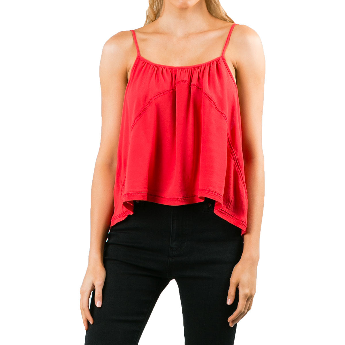 Rusty Women's Rider Cami Top Shirts-WSL0528-POE