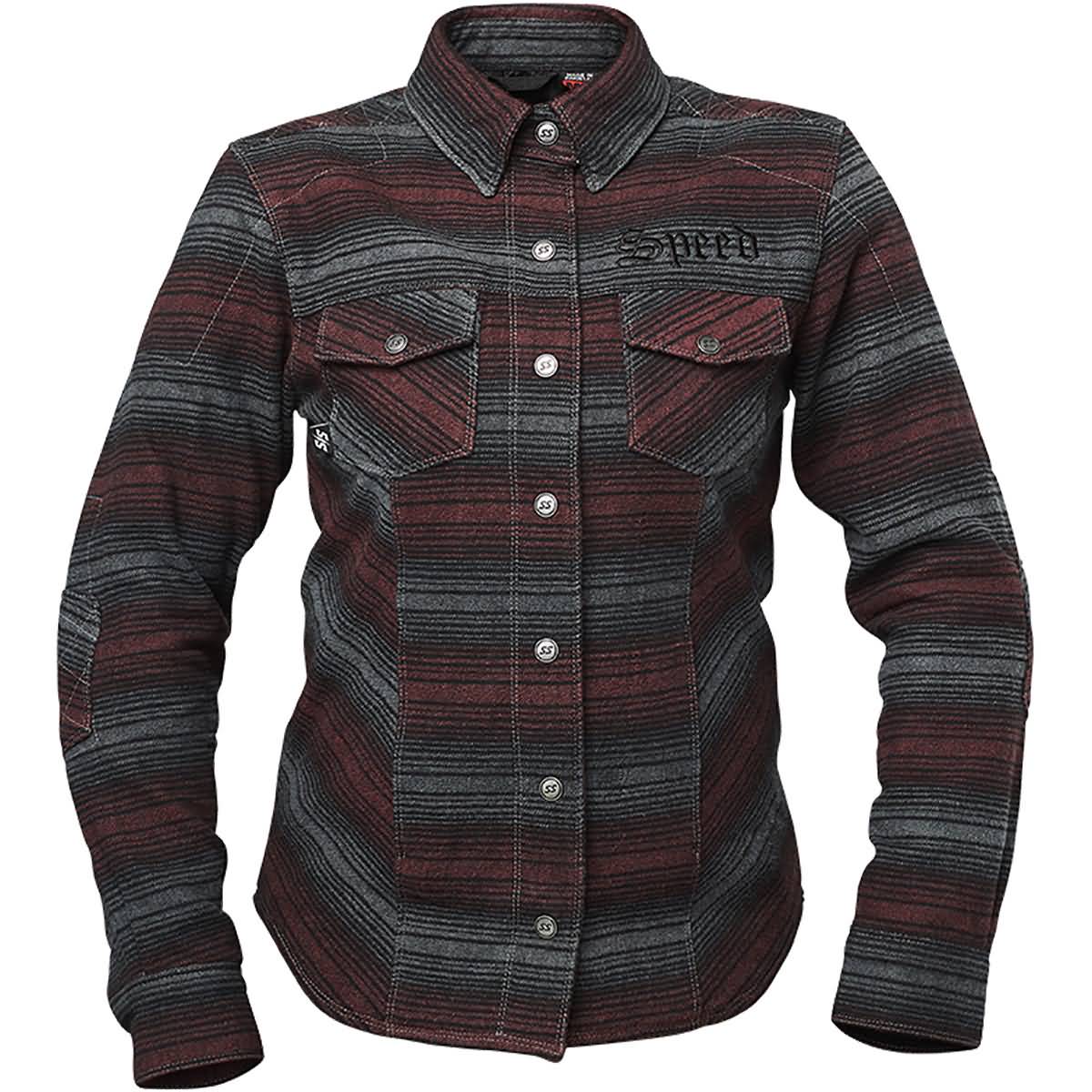 Speed and Strength Brat Armored Flannel Women's Button Up Long-Sleeve Shirts-885302