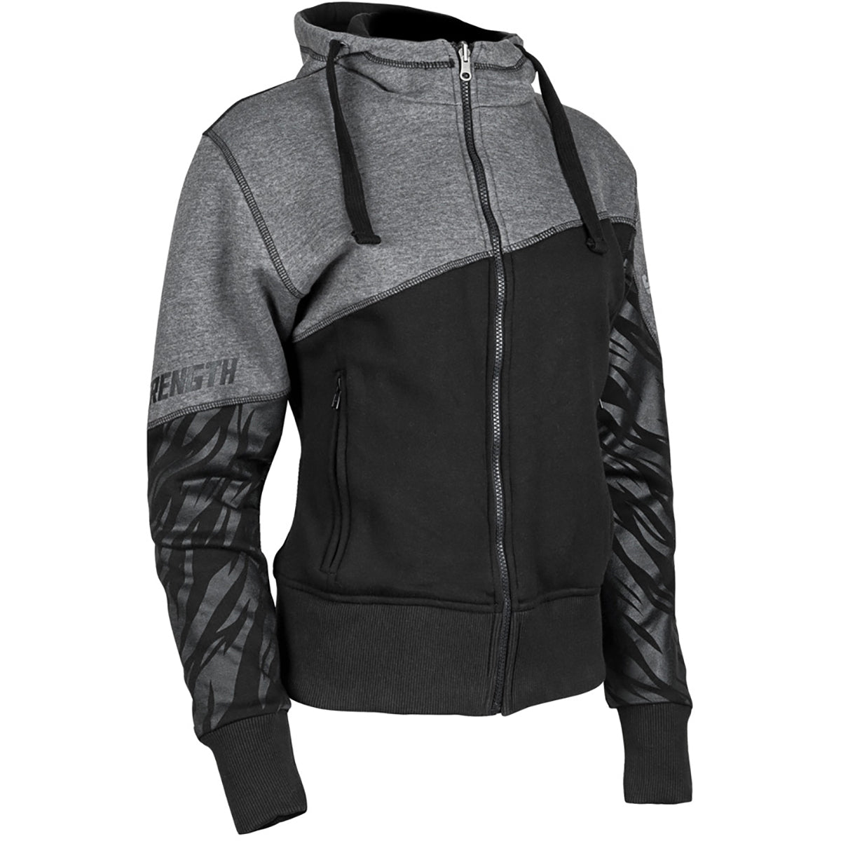 Speed and Strength Cat Out'a Hell Armored Women's Hoody Zip Sweatshirts-884440