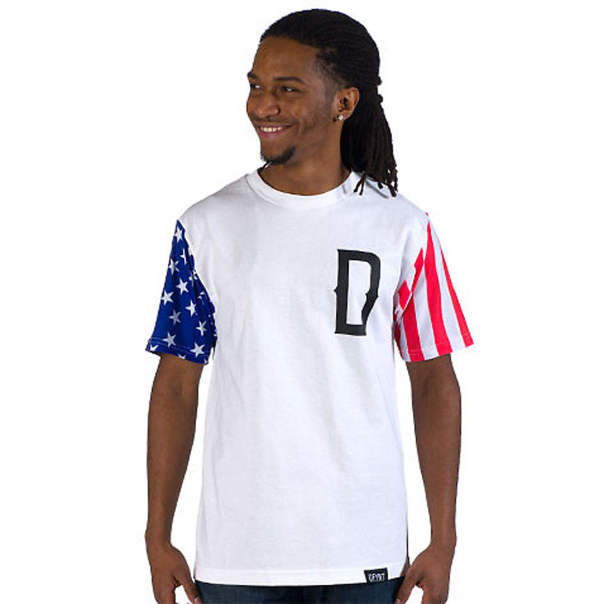 Defyant Stars And Stripes Men's Short-Sleeve Shirts-X000L5GY8R