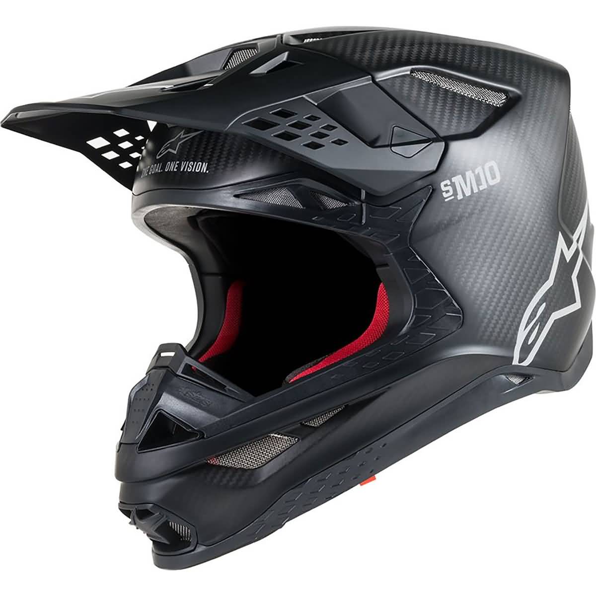 Alpinestars Supertech M10 Solid Adult Off-Road Helmets-0110