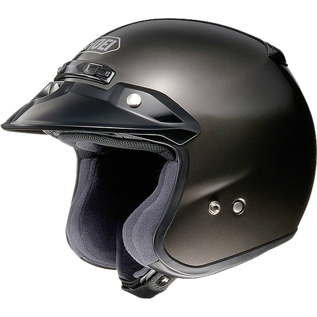 Shoei RJ-Platinum R Solid Adult Cruiser Helmets-02-619