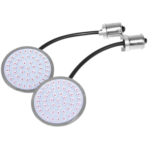 Letric Lighting Bullet Style 1156 Turn Signal Inserts Motorcycle Accessories (Refurbished, Without Tags)