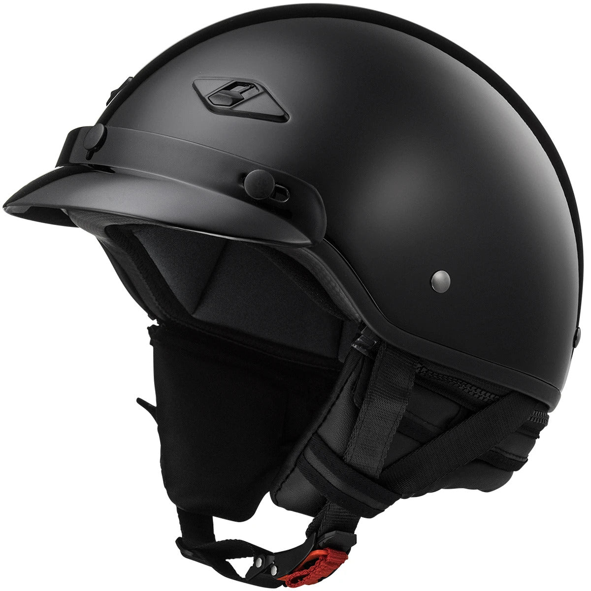 LS2 Bagger Solid Half Face Adult Cruiser Helmets-568