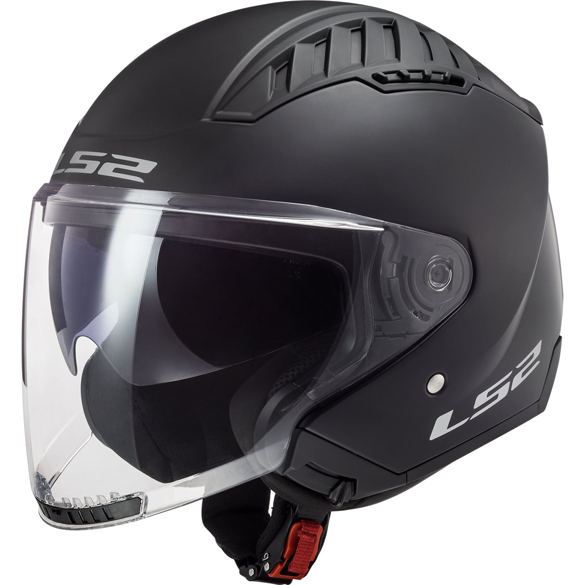 LS2 Copter Solid Open Face Motorcycle Helmet