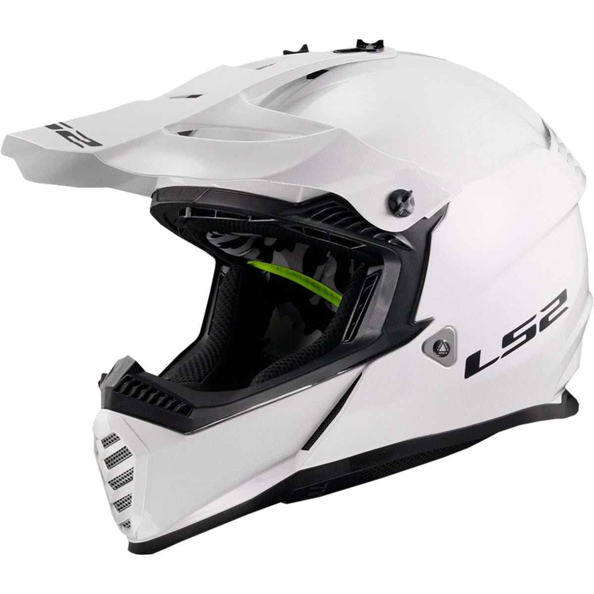 LS2 Gate Solid Full Face MX Adult Off-Road Helmets-437G
