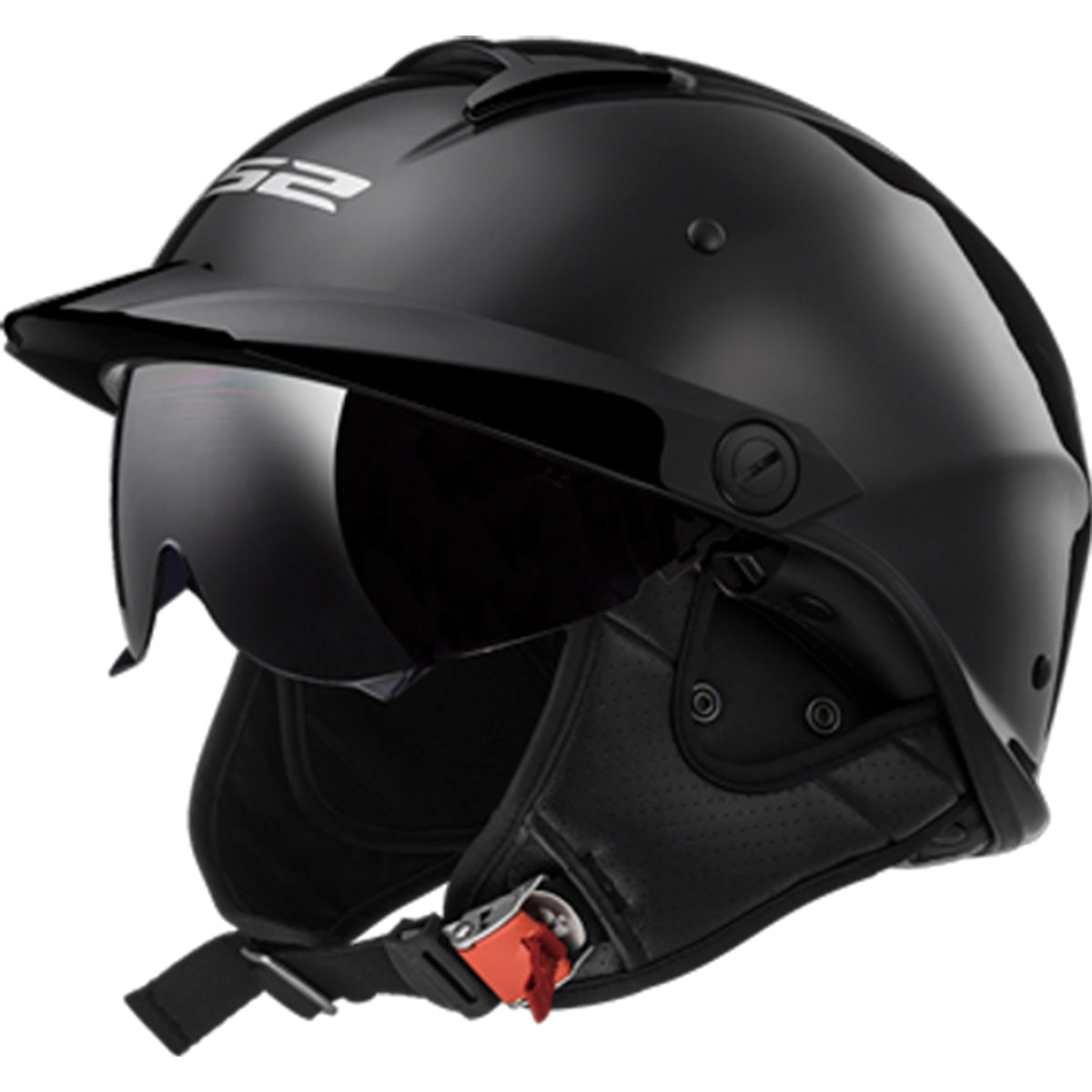 LS2 Rebellion Solid Half Adult Cruiser Helmets-590