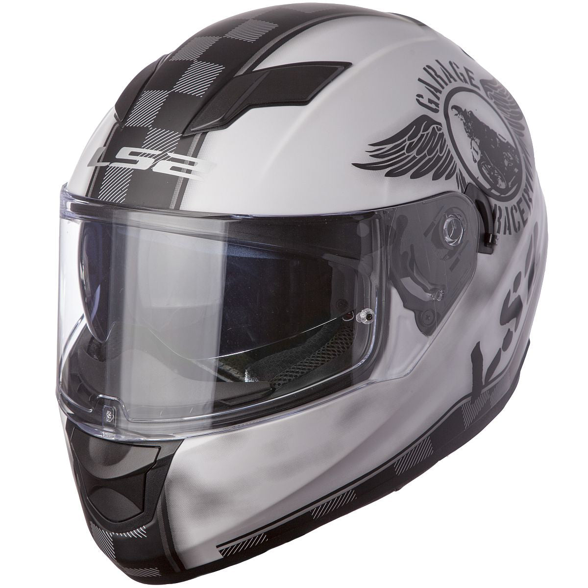 LS2 Stream Fan Full Face Adult Street Helmets-328