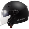 LS2 Track Solid Open Face Adult Cruiser Helmets